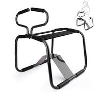 Bondage Chair Sex Furniture Bouncing Mount Stools Adult Sex Toy, Sex Chair with Handrail Detachable and Convenient Elastic Chair for Position Support, Weightless Position Sex Bench for Couples (Black)
