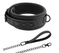 Bondage collar and submission leash, Poids 0.260 Kg