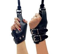 Bondage Cuffs Bondage Gear & Accessories Leather Wrist BDSM Handcuffs Restraint for Bed Restraints Adjustable Handcuff Straps SM Tools Fetish Erotic Slave Kinky Sex Things for Couples Women Men