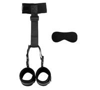Bondage Kit for Couples Sex Handcuffs with Eye Mask Sex Toys for Couples Adult Games Slave Bondage Restraints Erotic Ac Black One Size