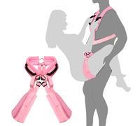 Bondage Love Slings, BDSM Sex Swing Set with Adjustable Restraints and Straps Couples, Max Load 300 lbs, Large