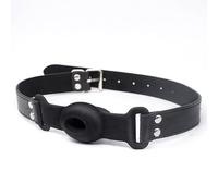 Bondage Masters Ball Gag Silicone, Dribble Mouth Gag Quality Breathable BDSM