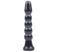 Bondage Masters Butt Plug Anal Beads Sex Toy, Black