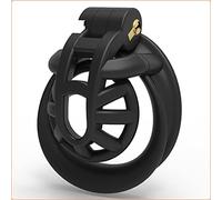 Bondage Masters Chastity Cage Male Chastity Device 3D Design Resin Material, Negative Nano Cage