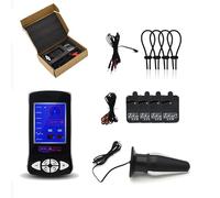 Bondage Masters E Stim Electro Sex Butt Plug, Rings and Patches