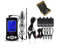 Bondage Masters E Stim Electro Sex Full Set - Butt Plug, Urethral, Clamps, Rings, Patches