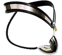 Bondage Masters Male Chastity Belt, Adjustable Stainless Steel