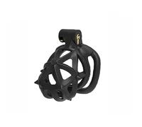 Bondage Masters Male Chastity Device 3D Design Resin Material, Removable Spikes on Cage