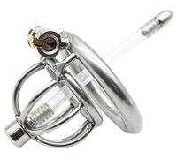 Bondage Masters Male Chastity Device, Removable Urethral Tube with Air-Flow Tip
