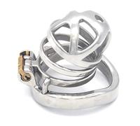 Bondage Masters Male Chastity Device Surgical Grade Stainless Steel, Premium Line, 50 mm Back Ring