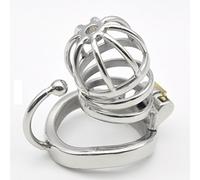 Bondage Masters Male Chastity Device,with Seperating Scrotum Bar Lock