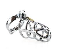 Bondage Masters Metal Chastity Belt Device, Large, 50 mm