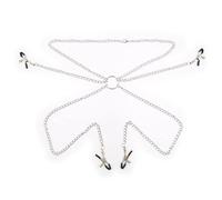Bondage Masters Nipple Clamps with Clitoris Or Labia Clamp