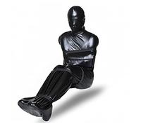 Bondage Masters Sleep Sack Mummy Sack Full Body Sack Restraint with Belts, Black