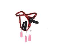 Bondage Masters Strap On Dildo Harness Removable Vibrating Dildos Pegging Harness Belt Dong