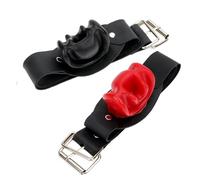 Bondage Mouth Gag Sex Toys for Women Female Couples Games Tools Machine Cosplay Machine Adult Products Goods Harness Shop Black S