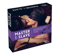 Tease & Please Master and Slave Bondage Game, Purple