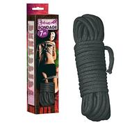 Bondage rope 7 m black