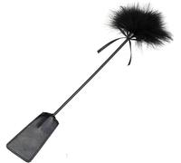 Bondage SM Erotic Sex Fetish Feather Tickler Feather Whip Flogger Feather Clit BDSM Sex Toy Flogger Riding Erotic Whip Sex Toy Accessory for BDSM SM Adults