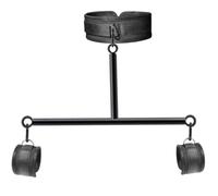 bondaged Restraint Metal Restraints Adult Woman bar,A