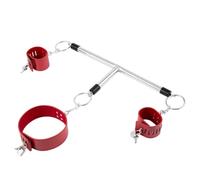 Bondaged Restraint Metal Restraints Adult Woman Bar,B