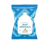 Bondds Mint Imperials Bags | Peppermint Flavoured | Hard Sugar Candy | No Artificial Colour | 105g | (Pack of 12)