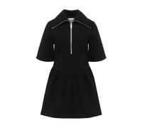 Bonded Crepe Mini Dress 2XS