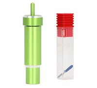 Bonded Fabric Blade and Housing Set Compatible with Cricut Maker 3 Explore 3 Air 2 and Air One - 60 Degree Fine Point Cutting Blade for Heavy Fabric Denim Polyester and Silk - (Green)