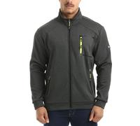 Bonded Fleece Sweat Jacket Lee Cooper Workwear Charcoal XXL