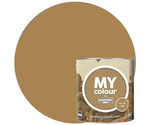 Bondex MY colour - Luxurious Durable Matt Paint - Whitby Jet - 2.5L | Durable Matt Finish, Interior Walls, Ceilings, Wood & Metal, Colour Intense Technology, 1-2 Hours Dry Time