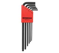 Bondhus 10946 Set of 6 Balldriver« L-Wrenches, Sizes 1.5-5mm