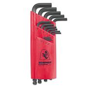 Bondhus 10995 15pc Hex Key Set Ball End 1.27-10mm