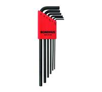 Bondhus 12146 HLX6MML L-Wrench Set 1.5mm-5mm, WS: 1.5, 2, 2.5, 3, 4 und 5mm