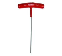 BONDHUS, 2MM T-Handle HEX Driver 6", 2MM, 15252