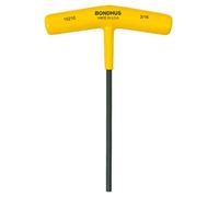 Bondhus, 3/16" T-Handle HEX 6" HEX Blade, 3/16", 15210