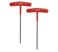BONDHUS, 3MM T-Handle HEX Driver 6", 3MM, 15256