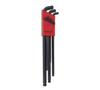 Bondhus 9 Piece Extra Long,Stubby End Double Ball Ended Metric Hex Key Set,67099