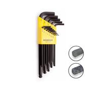 Bondhus 13 Piece Imperial Ball End Hex Allen Key Set .050- 3/8" BLX13 10937
