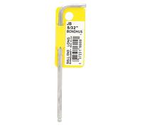 Bondhus, BL5/32B BRITEGUARD BALLEND HEX Key, 5/32", 16909