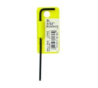 Bondhus, BL9/64 BARCODED BALLEND HEX Key, 9/64", 15708
