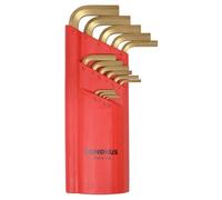 Bondhus, BLX15G Gold Long Series BALLEND HEX Key Set 1.27MM-10MM, 38095