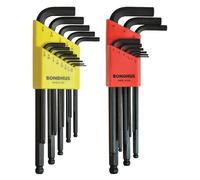 Bondhus Metric Imperial BALL ENDED Hex Hexagon Allen Key Sets 1.5-10mm .50''-3/8