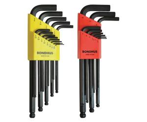 Bondhus, BLX22 Double Pack BALLEND HEX Key Set BLX9MM & BLX13AF, 20199