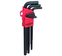Bondhus, BLX9MMXL Long Series BALLEND HEX Key Set 1.5MM-10MM, 16099