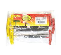 Bondhus, BTX9 T-Handle BALLDRIVER HEX Set 1/8"-5/16"+3MM-6MM, 13199