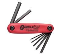 BONDHUS, GORILLAGRIP HEX FOLD UP Keys 2-8MM HF7M, 12587