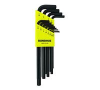 Bondhus, HLX12L HEX Key Set 0.050"-5/16", 12136