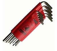 Bondhus HLX15MML BRITEGUARD 1.27mm-10mm Hexagon Key Set, 17195, PROTANIUM Precision HIGH Torque Steel