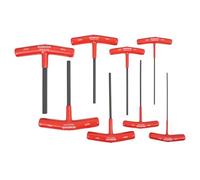 Bondhus, HTX80M 8PC 2-10MM 6" T-Handle HEX Set, 15287