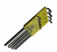 Bondhus, SBLX10B BRITEGUARD Stubby BALLEND HEX Key Set 1/16"-1/4", 16738